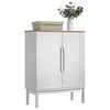 vidaXL Sideboard White 70 x 30 x 70.5 cm Solid Pine Wood