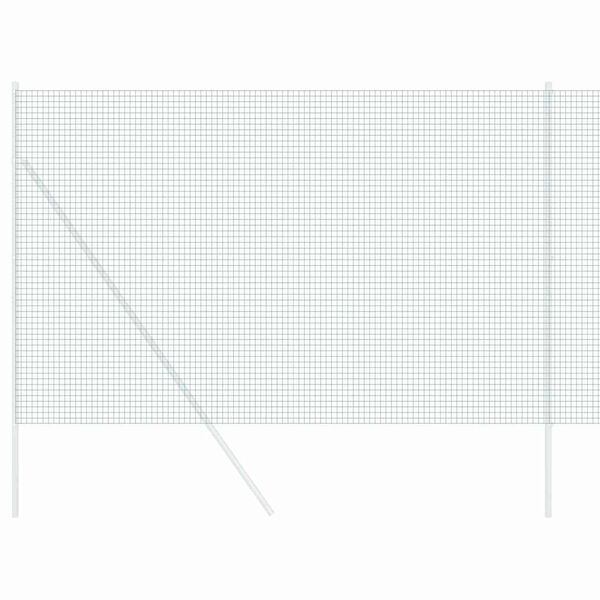 vidaXL Welded Wire Fence Green 1.6 x 25 m Steel