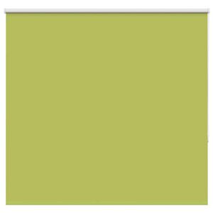 vidaXL Roller Blind Blackout Leaves Green 145x150 cm Fabric Width 141.6 cm Polyester