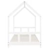 vidaXL Kids Bed Frame White 90x200 cm Solid Wood Pine