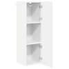vidaXL Hanging Cabinet White 30 x 31 x 100 cm Engineered Wood