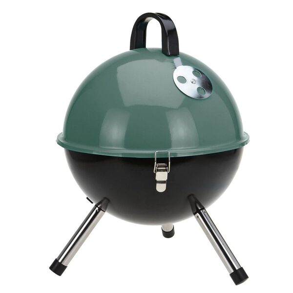 ProGarden BBQ Grill Ball Shape 31 cm Green