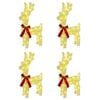 vidaXL Christmas Reindeer 4 pcs 160 LEDs Warm White