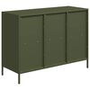vidaXL Sideboard Olive Green 101.5x39x73.5 cm Cold-rolled Steel
