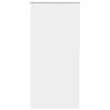vidaXL Roller Blind Blackout White 90x230 cm Fabric Width 85.7 cm Polyester