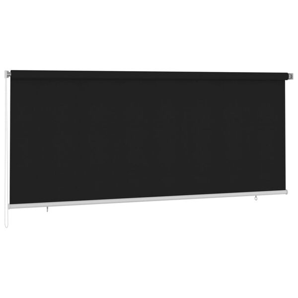 vidaXL Outdoor Roller Blind 350x140 cm Black