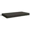 vidaXL Seat Cushion SOEST 100% Polyester Anthracite 120 x 80 x 10 cm