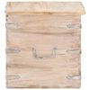 vidaXL Chest 40x40x40 cm Solid Acacia Wood