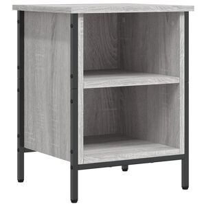 vidaXL Shoe Cabinet Grey Sonoma Holds multiple pairs of shoes