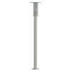 vidaXL Outdoor Floor Lamps 3pcs Silver 100 cm Stainless Steel