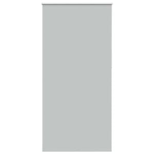 vidaXL Roller Blind Blackout Light Grey 105x230 cm Fabric Width 100.7 cm Polyester