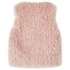 Kids' Vest Faux Fur Light Pink 116