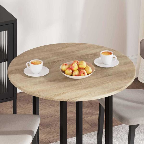 vidaXL Table Top Sonoma oak 80 x 80 x 1.5 cm Engineered Wood
