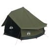 vidaXL Family Tent Army Green 8-Person Polycotton