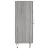 vidaXL Sideboard Grey Sonoma 34.5x34x90 cm Engineered Wood