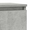 vidaXL Sideboard with Drawer Concrete Grey 71x35x65 cm Engineered Wood