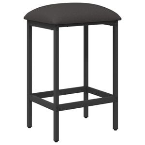 vidaXL Bar Stool Dark Grey 40 x 32 x 64 cm Engineered Wood