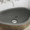 vidaXL Riverstone basin Light Grey 52 x 40 x 15 cm River Stone