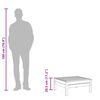 vidaXL Garden Footstool Solid Wood Douglas