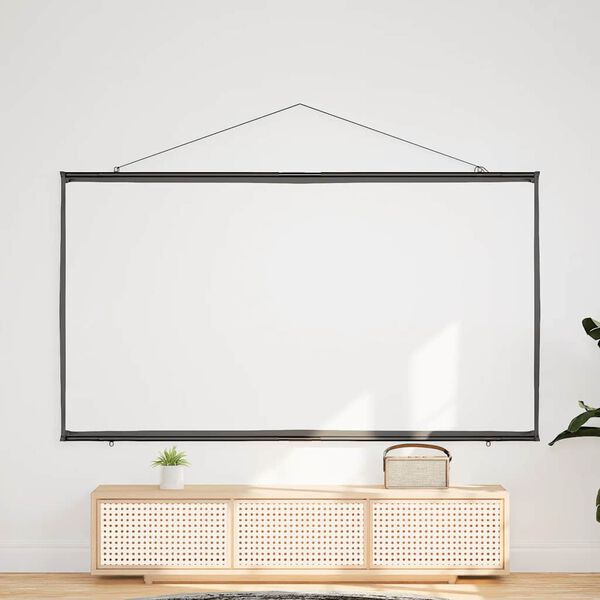 vidaXL Projection Screen Wall-Hanging 90 Inch 16:9
