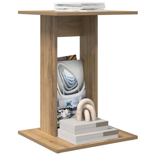 vidaXL Side Table Artisan Oak 45 x 40 x 62.5 cm Engineered Wood