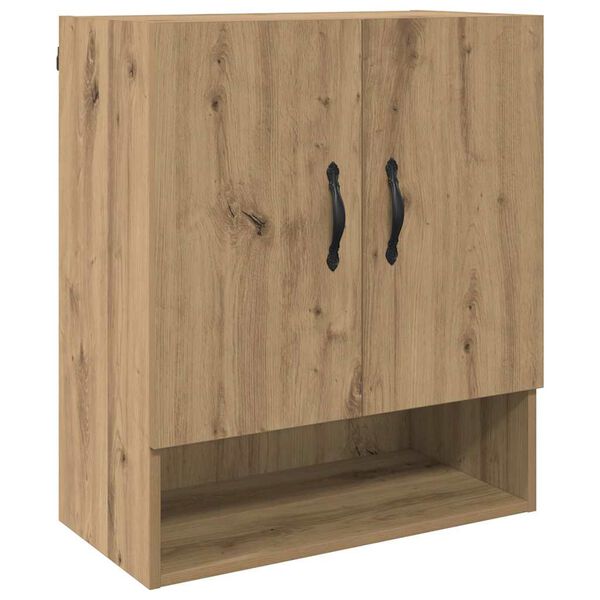 vidaXL Wall-Mounted Cabinet Wall-mounted Artisan Oak 60 x 31 x 70 cm