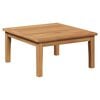 vidaXL Garden Bench 2 pcs Grey and Brown Solid Teak wood
