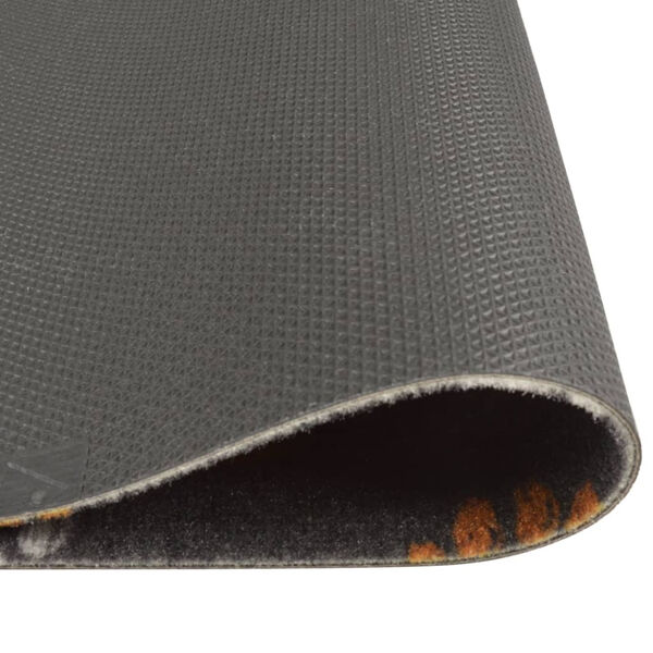 vidaXL Kitchen Rug Washable Paws 45x150 cm Velvet