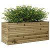 vidaXL Garden Planter 110x40x46 cm Impregnated Wood Pine