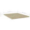 vidaXL Bookshelf Boards 4 pcs Sonoma Oak 40x50x1.5 cm Engineered Wood