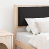 vidaXL Headboard Other Brown 75 cm Solid pine wood
