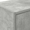 vidaXL Garage Wall Cabinets 2 pcs Concrete Grey Engineered Wood