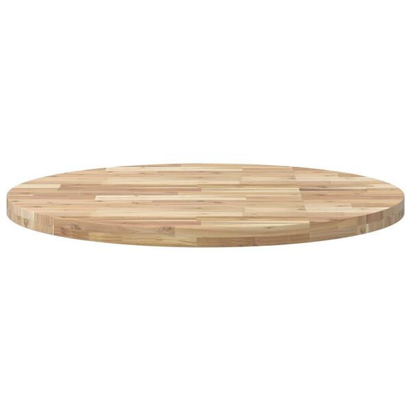 vidaXL Table Top Round &Oslash;90x4 cm Solid Wood Acacia
