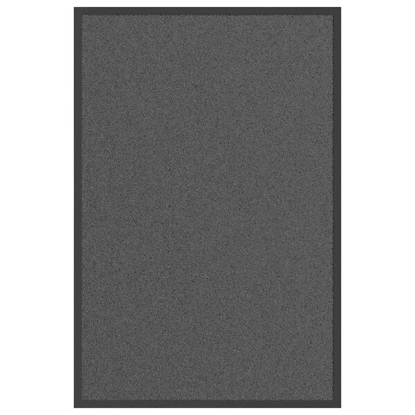 vidaXL Doormat Anthracite 60x90 cm