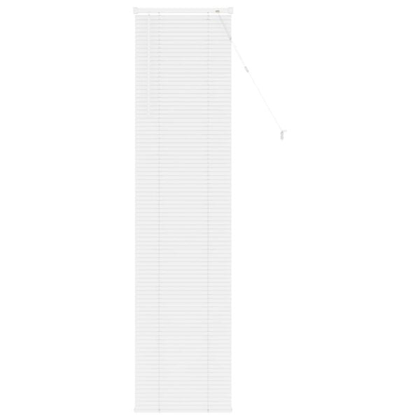 vidaXL Venetian Blind Manual Adjustable White 213 x 40 cm PVC