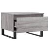 vidaXL Coffee Tables 2 pcs Grey Sonoma 50x46x35 cm Engineered Wood