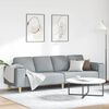 vidaXL Sofa Set Light grey Fabric