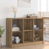 vidaXL Sideboard Artisian Oak 102x37x75.5 cm Engineered Wood