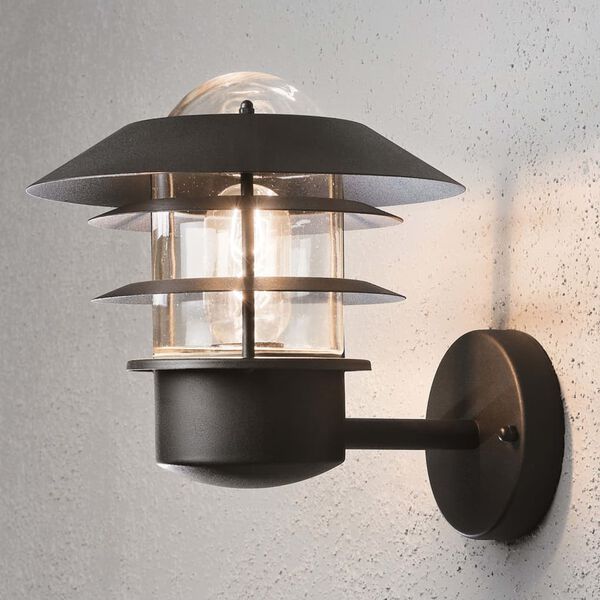 KONSTSMIDE Wall Light Modena Black Paint