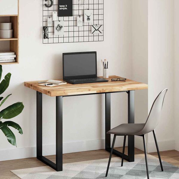 vidaXL Desk Top Oil Finished 80x70x4 cm Solid Wood Acacia