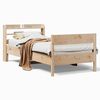 vidaXL Bed Frame without Mattress 100x200 cm Solid Wood Pine