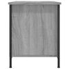 vidaXL TV Cabinet Grey Sonoma 80x40x50 cm Engineered Wood