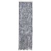 vidaXL Insect Curtain Silver 56x200 cm Chenille