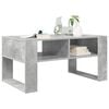 vidaXL Coffee Table Concrete Grey 92 x 53 x 45 cm Engineered Wood