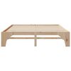 vidaXL Bed Frame Brown 180 x 200 cm Solid Pine Wood