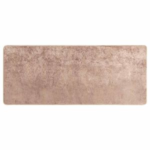 vidaXL Rug Runner MARSA Sand 50 x 100 cm Polyester and PVC