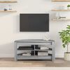 vidaXL Corner TV Cabinet Grey Sonoma 102 x 40.5 x 45 cm
