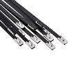 vidaXL Cable Tie 12 pcs 4.6 x 700 mm Black