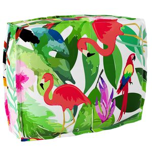vidaXL Pallet Cushion for Backrest Floral Multicolour 50 x 40 x 12 cm