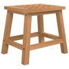 vidaXL Step Stool 29x22.5x25.5 cm Solid Wood Walnut